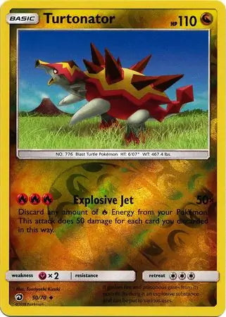 Dragon Majesty Turtonator #50/70 reverse holo